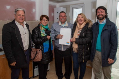 En su último acto como Gobernadora, Bertone entregó viviendas en Ushuaia
