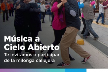 Recitales 'A Cielo Abierto' en Ushuaia: este sábado, milonga