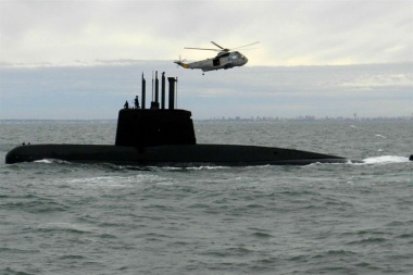 La Armada atribuyó a un error la inclusión de Malvinas en la ruta del ARA San Juan