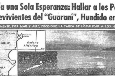 Perdió a su padre en el remolcador Guaraní en 1958 en Tierra del Fuego y dice que desde entonces "nada cambió"