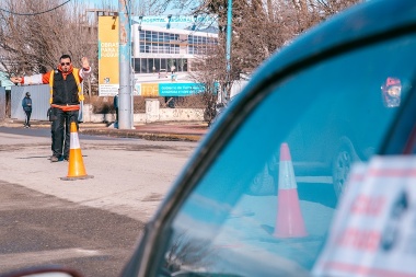 Controles de tránsito en Ushuaia: unos 25 autos fueron infraccionados