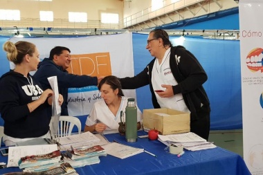 Relevamiento bucodental en Margen Sur: "Es muy bueno llegar a los barrios", dijo Abregú
