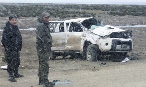 Vuelco fatal sobre la Ruta 3 al norte de la isla