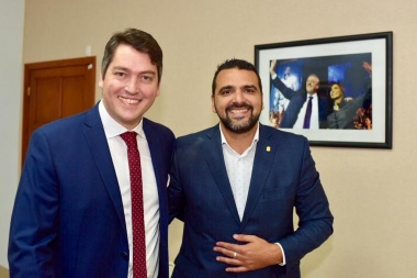 Asume Martín Perez: "Estoy seguro que vas a ser el mejor intendente de Río Grande"
