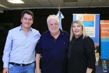 Bertone trabaja con Martín Pérez en un proyecto de salud pública a nivel provincial y municipal