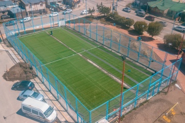 Ushuaia: este sábado 20 se reinauguran la plaza y el playón del barrio Los Pinos