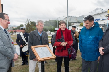 Conmemoraron los 90 años de la llegada del aviador alemán Günther Plüschow a Ushuaia