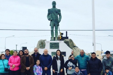 Laura Colazo y el Partido Verde realizaron  un homenaje al General San Martín a 241 años de su nacimiento