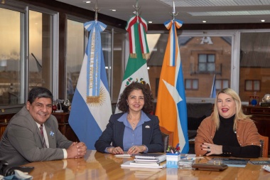 Encuentro protocolar: Bertone recibió a la Embajadora de México en Argentina