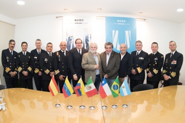 Velas Latinoamérica 2018: Comandantes fueron recibidos en la Intendencia de Ushuaia