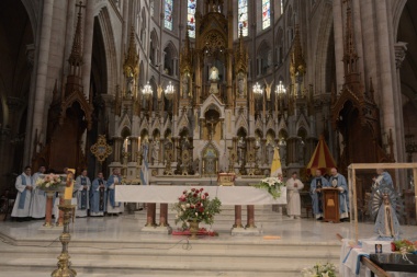 La Virgen de Luján que acompañó a los soldados en Malvinas ya está en la Basílica de Luján