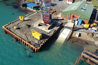 Diputado del Pro pide informes sobre nuevo muelle del Reino Unido en las islas Georgias