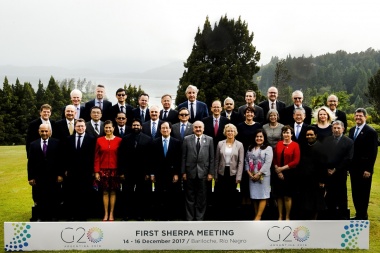 Con la reunión de sherpas, el G20 llega el miércoles a Ushuaia