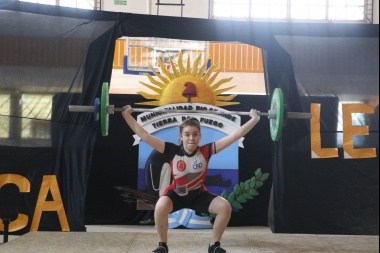 Este fin de semana se realiza el primer campeonato nacional de levantamiento olímpico de pesas