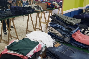 Más de 500 personas fueron asistidas por la campaña "Un abrigo para mi vecino"