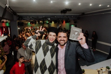 'El chico del Fin del Mundo': Vuoto acompañó la presentación del libro de Santiago Artemis