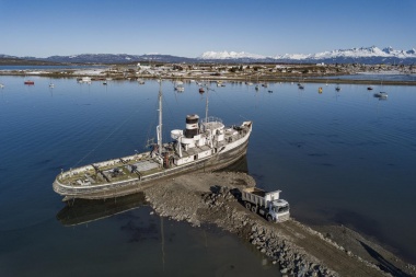 Comenzó la primera etapa de obra para la puesta en valor del barco Saint Christopher