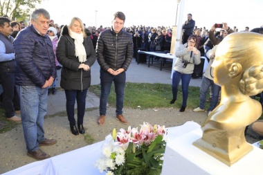 El PJ fueguino homenajeó a Eva Perón al conmemorarse los 100 años de su nacimiento