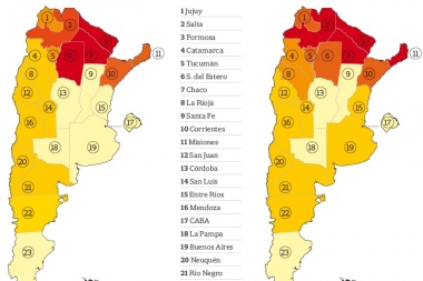 Agua y cloacas: Tierra del Fuego está entre las cinco provincias en situación "crítica"