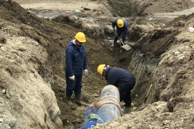 Destinarán 90 millones de pesos para obras de agua y cloacas en Ushuaia y Almanza