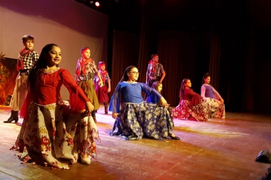 Se realizó un nuevo encuentro de danza con la participación del campeón nacional de malambo