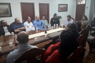 Melella recibió a la CGT: "Estamos buscando gestionar y accionar para los trabajadores"