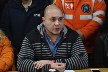Apoyo de la CGT a Melella: "La situación en la provincia es cada vez más crítica"