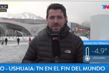 Cronista de TN en Ushuaia: "Opinar basados en falsas verdades no es otra cosa que mentir"