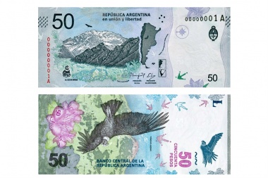 Chau Malvinas, hola Cóndor: el nuevo billete de $50