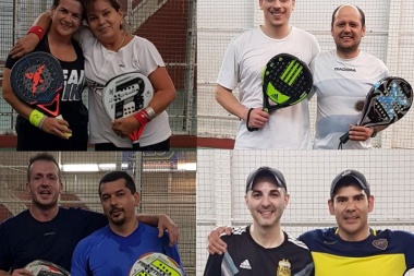 Nuevos campeones para las categorías pares de padel en Río Grande