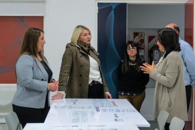 La Gobernadora se reunió con referentes de la Fundación Telefónica de Argentina