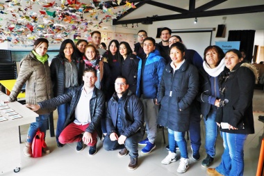 Estudiantes del IPES recorrieron el Centro de Interpretación de la Reserva Costa Atlántica