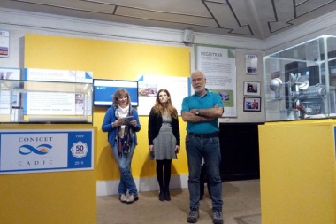Se inauguró en Ushuaia la muestra "CADIC: 50 años haciendo ciencia en Tierra del Fuego"