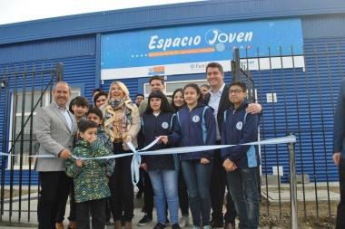 Espacio Joven: abrió un nuevo centro de prevención de adicciones en Río Grande