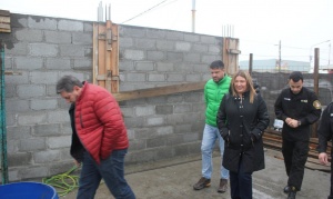 “Estamos muy contentos con esta obra”: avanza la nueva Comisaría en Margen Sur