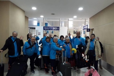Parte de la delegación fueguina ya arribó a Bariloche