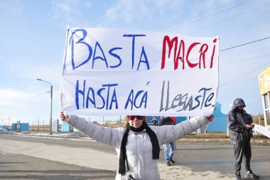 En fotos: la movilización por la soberanía de Tierra del Fuego