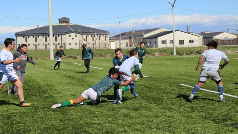 Gobierno inauguró la cancha de rugby en la Unidad de Detención N° 1 de Río Grande