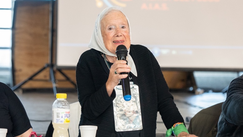 Nora Cortiñas: “Hay que seguir luchando, entre todos tenemos que salvar a la Argentina"