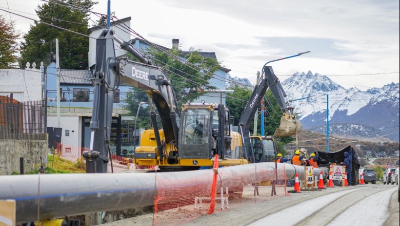 Comenzó la obra del azud y nuevo acueducto que atenderá el 80% de la demanda de agua en Ushuaia