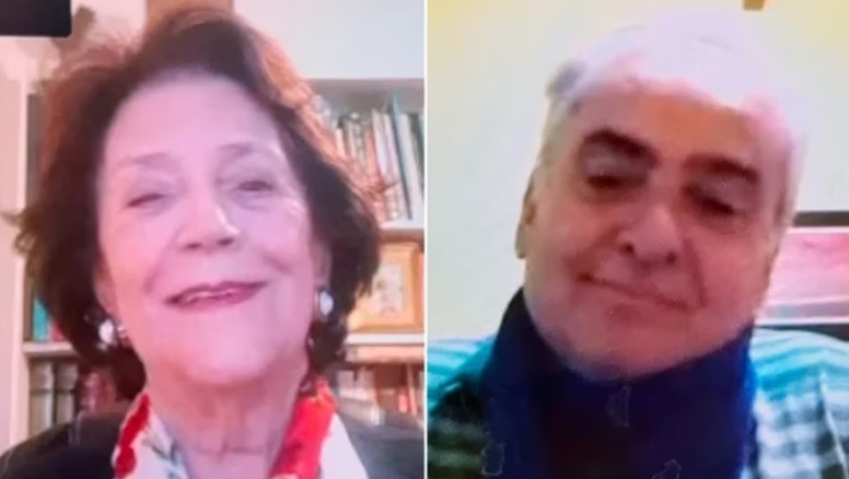 El reencuentro del soldado de Malvinas con la mujer que donó la bufanda azul que le dio abrigo en la guerra