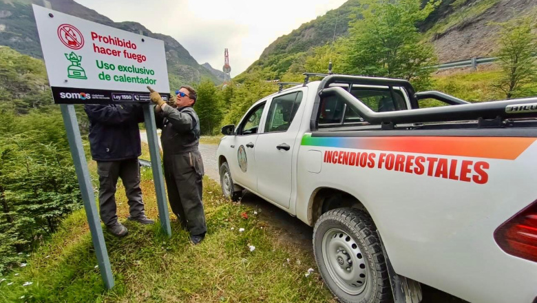 Con solo dos incidentes concluyó la temporada de incendios forestales en Tierra del Fuego