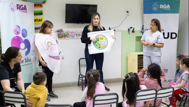 Brindan charlas en jardines de infantes de Río Grande para promover la salud bucodental