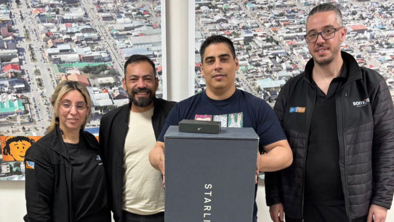 Canal 13 de Rio Grande y Canal 11 de Ushuaia recibieron kits completos de conectividad de Starlink