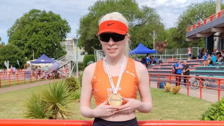 Mahia Alonso, orgullo fueguino rumbo a Juegos Parapanamericanos Juveniles Santiago 2025
