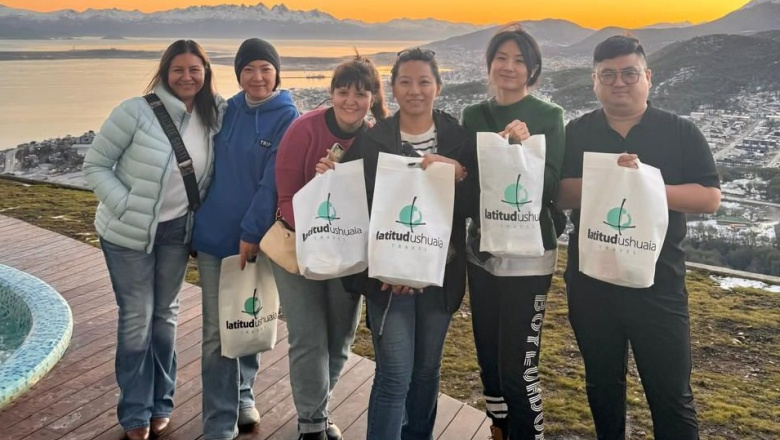 Operadores turísticos y agentes de viajes de China recorrieron distintos atractivos de Ushuaia