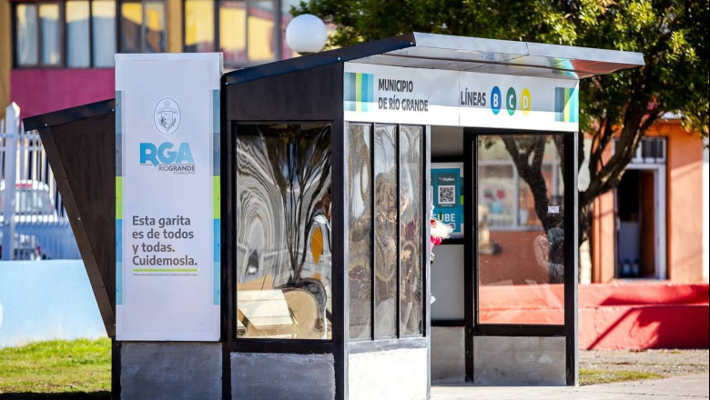 En Río Grande, el Municipio pone en valor las garitas de colectivos