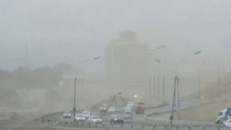 Alerta roja en el sur de Chubut: ráfagas de hasta 150 km/h obligan a cerrar escuelas y aeropuertos