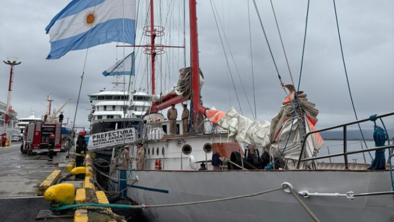 El motovelero científico “Dr. Bernardo Houssay” finalizó su campaña en Ushuaia y abrió sus puertas a la comunidad