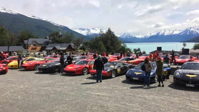 Ushuaia se prepara para recibir a más de 55 Ferrari de colección por la ‘Cavalcade Adventure 2025’